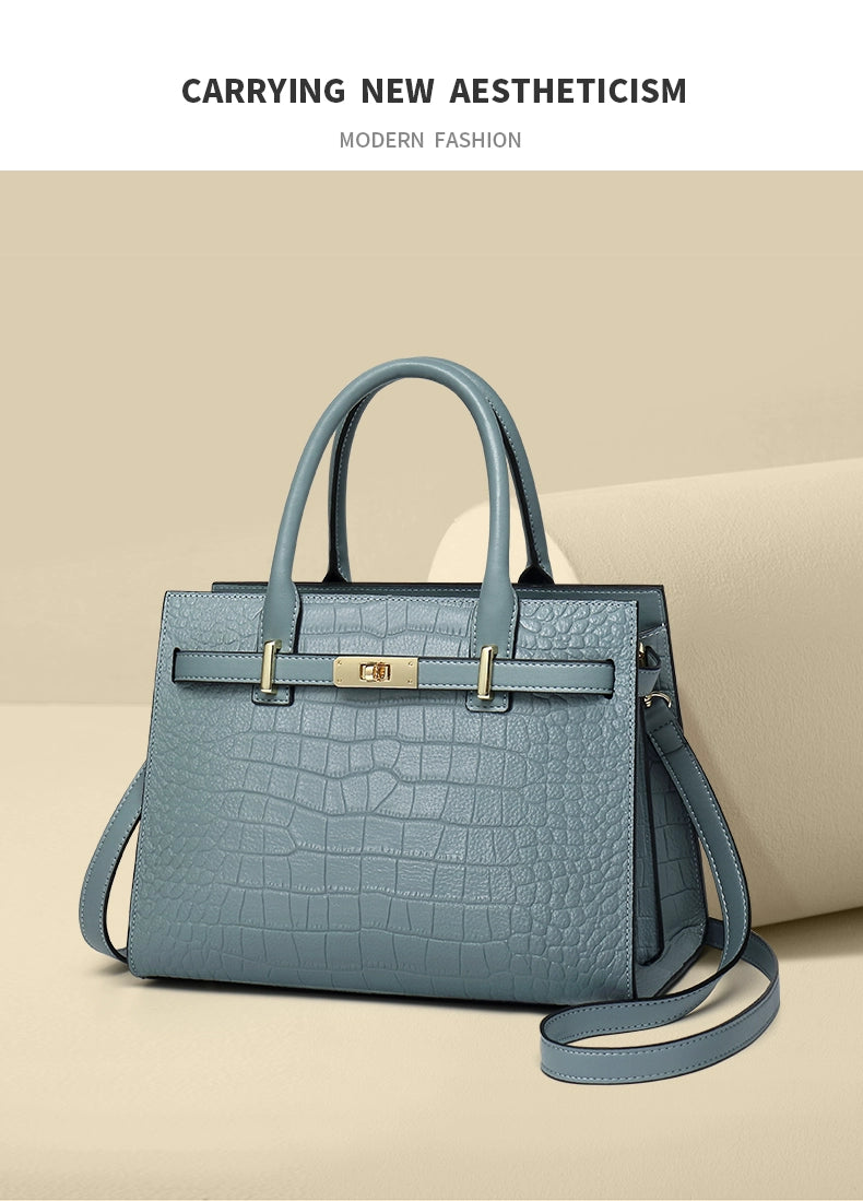 Accessible Luxury Paul Middle-Aged Genuine Leather to Give Mom Elegant Women Bag