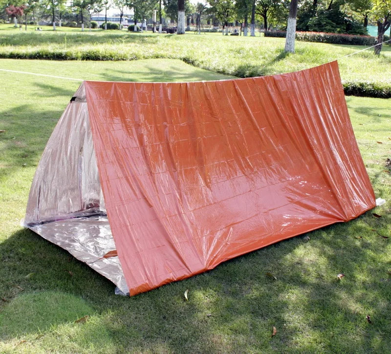 Emergency Tent Outdoor Survival Blanket Survival Blanket First Aid Blanket Insulation Blanket Camping Equipments Earthquake Kit