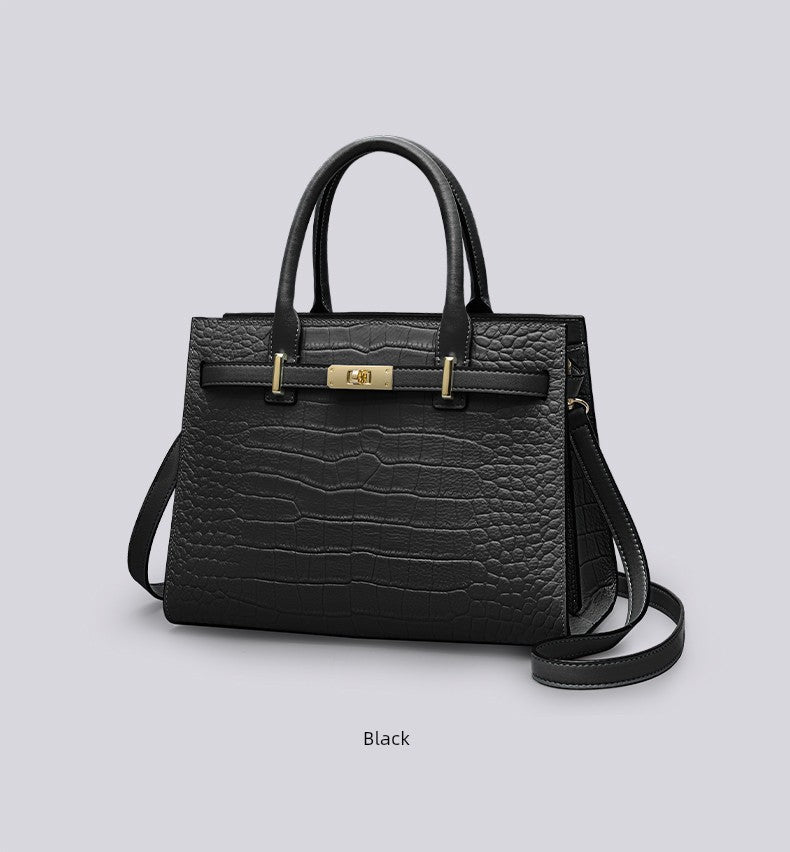 Accessible Luxury Paul Middle-Aged Genuine Leather to Give Mom Elegant Women Bag