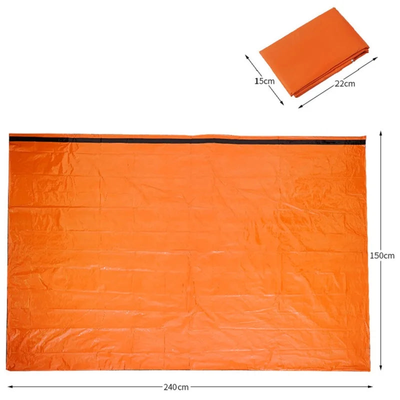 Emergency Tent Outdoor Survival Blanket Survival Blanket First Aid Blanket Insulation Blanket Camping Equipments Earthquake Kit