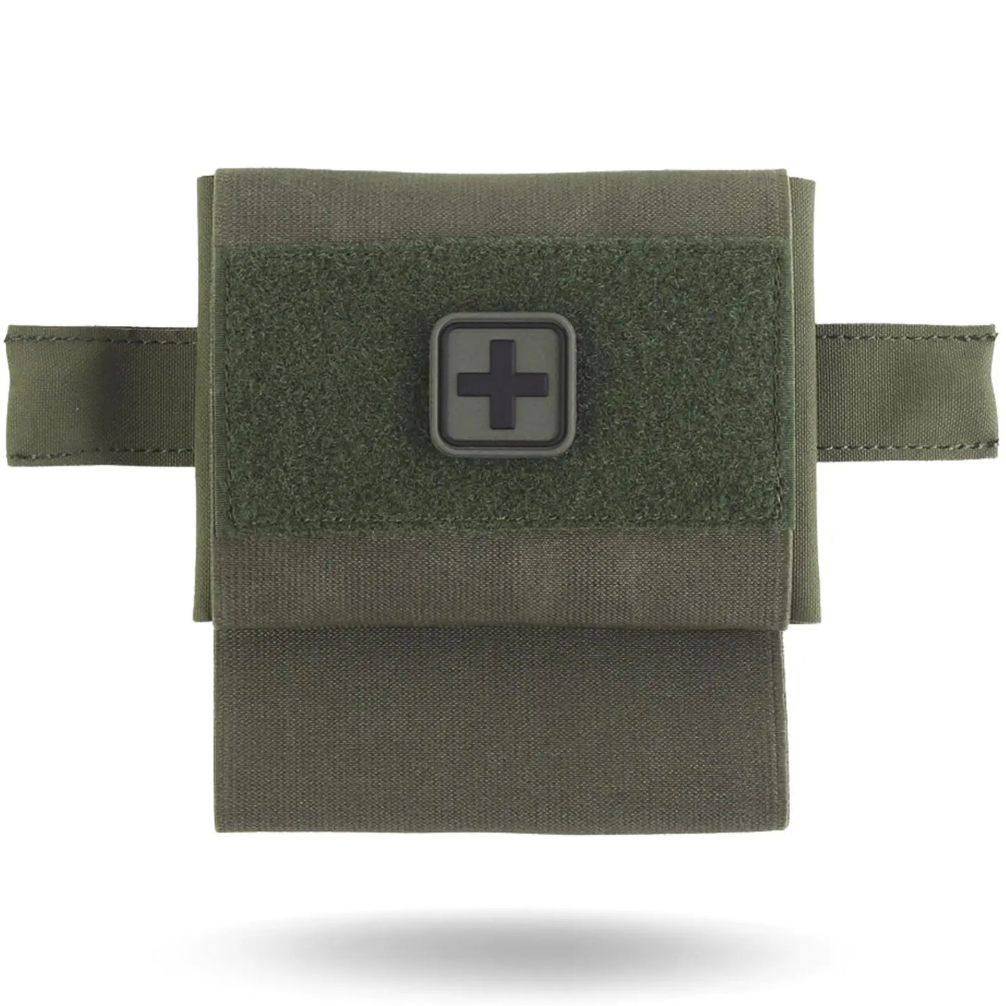 2-in-1 Micro Med Kit Medical Pouch, Tactical Mini First Aid IFAK Pouch with Tourniquet Holder, Empty Small Compact Medical Pouch