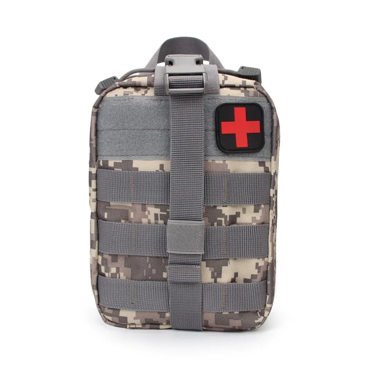 Quick Release First Aid Pouch Patch Bag Molle Amphibious Tactical Medical Kit EMT Emergency EDC Rip-Away Survival IFAK Hunting