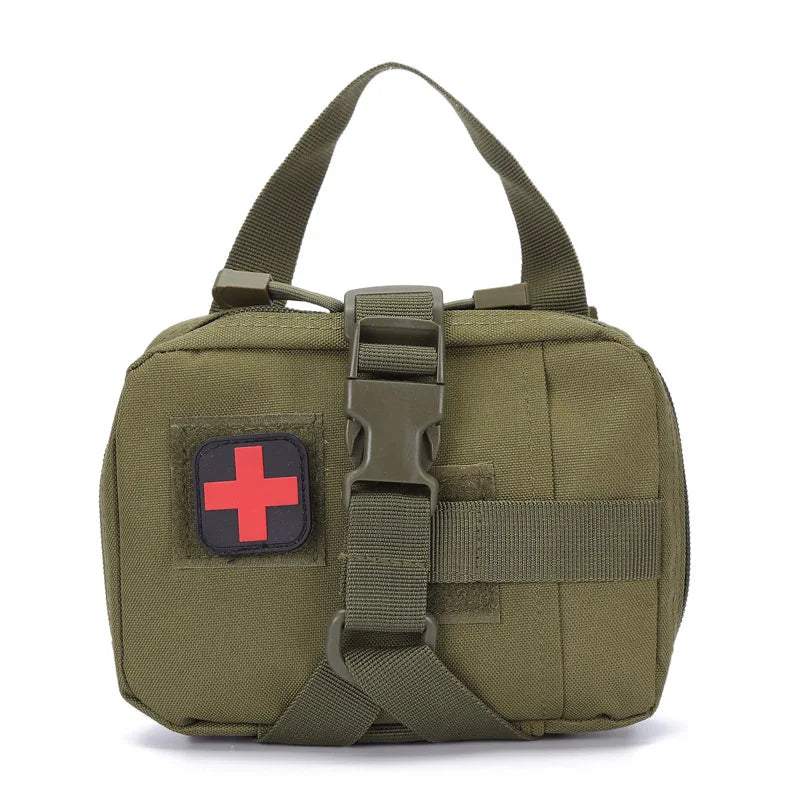 Quick Release First Aid Pouch Patch Bag Molle Amphibious Tactical Medical Kit EMT Emergency EDC Rip-Away Survival IFAK Hunting