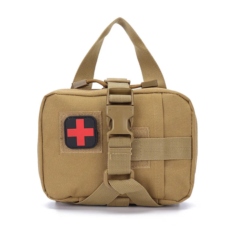 Quick Release First Aid Pouch Patch Bag Molle Amphibious Tactical Medical Kit EMT Emergency EDC Rip-Away Survival IFAK Hunting