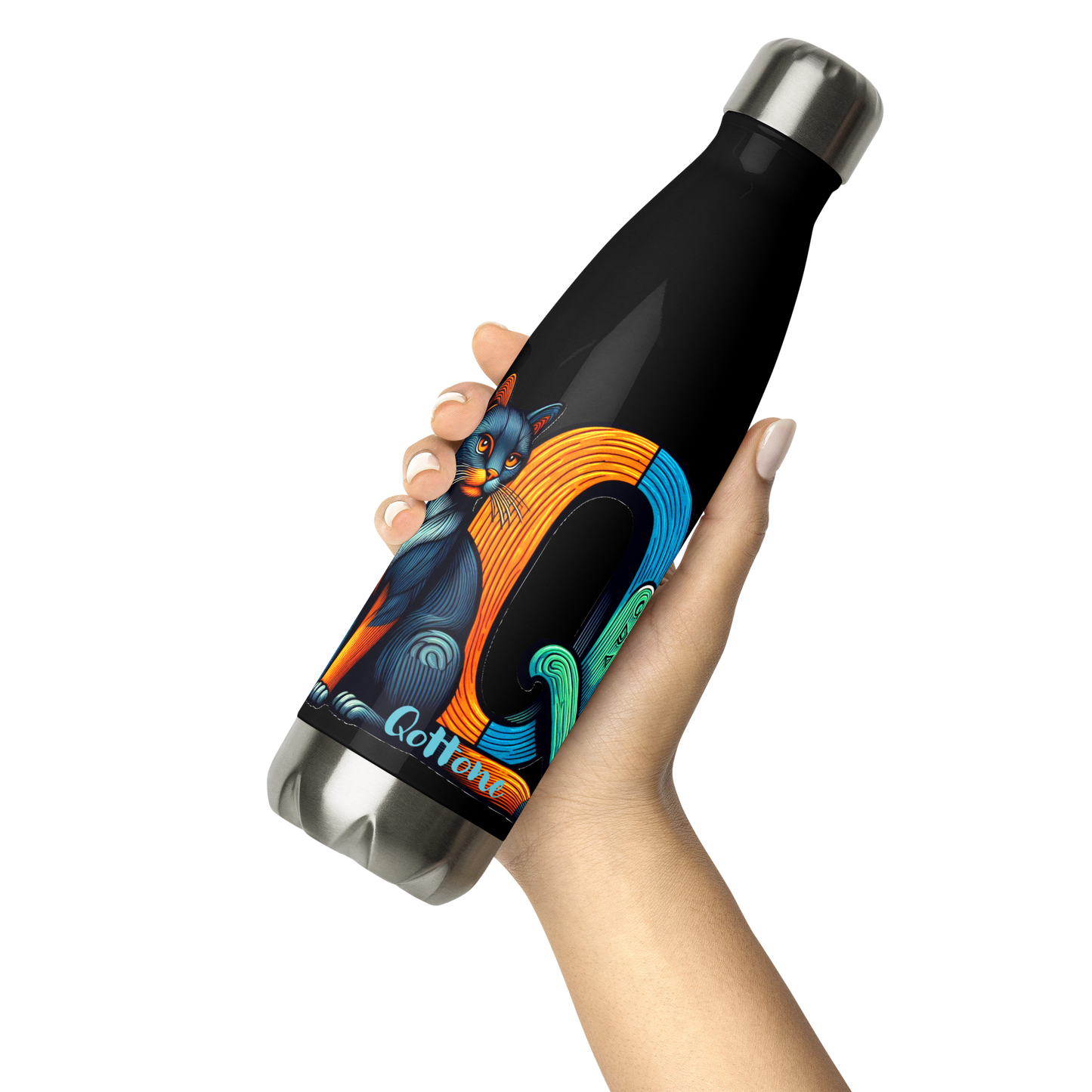 Stainless steel water bottle