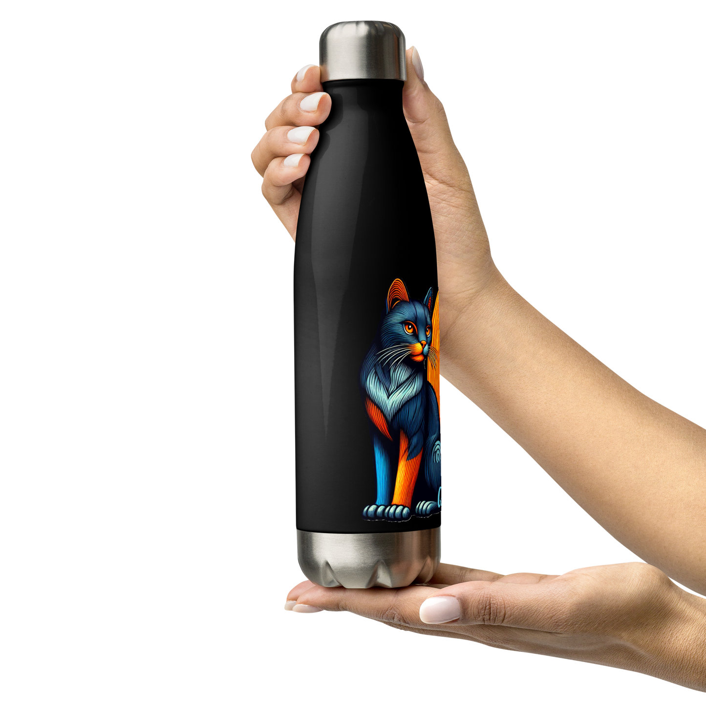 Stainless steel water bottle