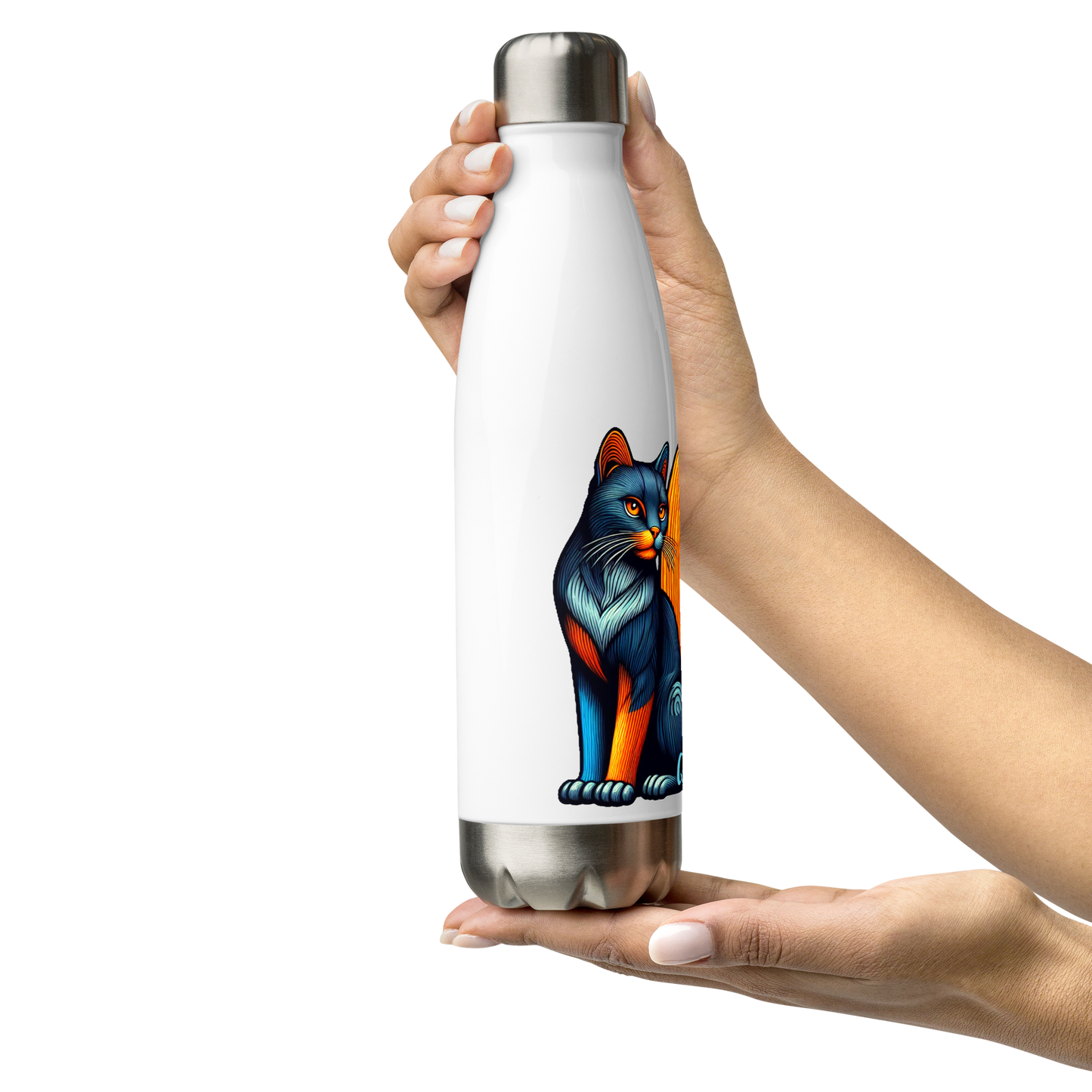 Stainless steel water bottle